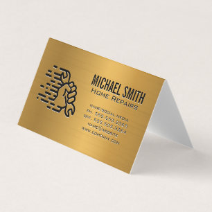 Cartão De Visita Ferramentas de Hardware   Chave na Mão