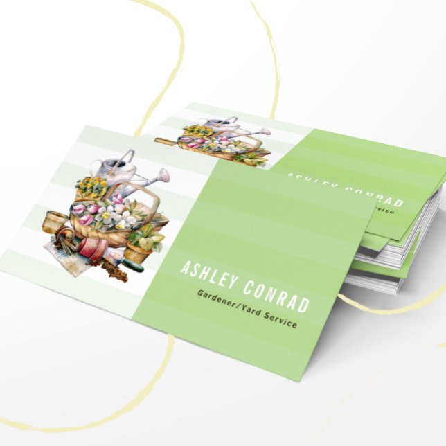 Cartão De Visita Ferramentas de jardinagem de retrorreflectores ado (Criador carregado)