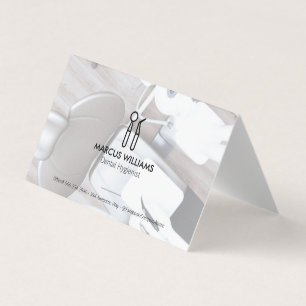 Cartão De Visita Ferramentas dentárias   Gabinete de Dentist