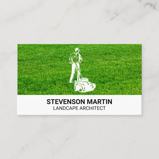 Cartão De Visita Ferramentas Paisagismo | Cortador (Frente)