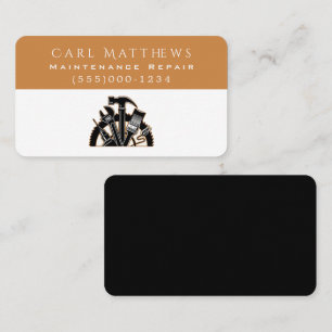 Cartão De Visita Ferramentas Serviço de Reparo de Manutenção do 