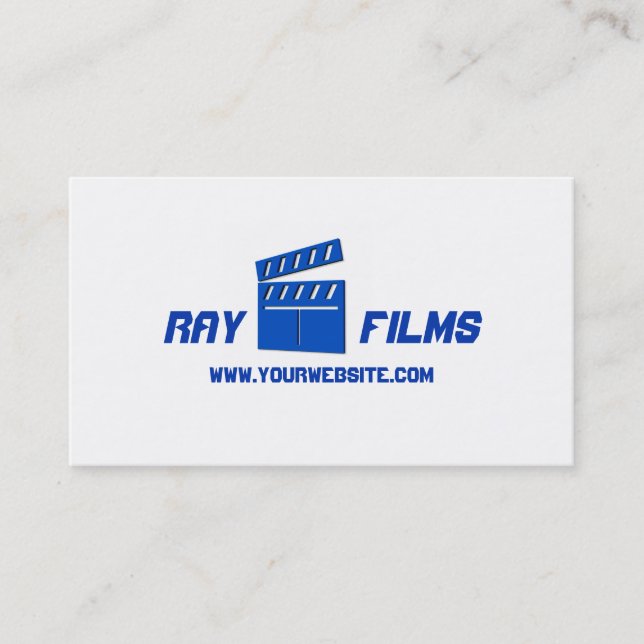 Cartão De Visita Film Maker Diretor Produtor (Frente)
