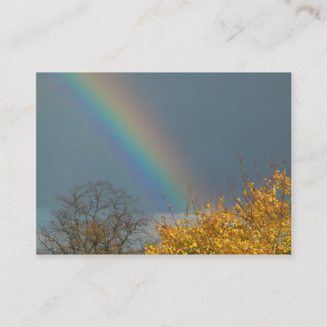 Cartão De Visita Fim do Arco-íris (Frente)