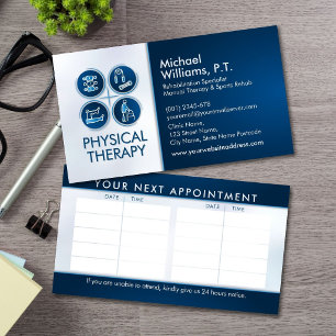 Cartão De Visita Fisioterapeuta - Fisioterapia