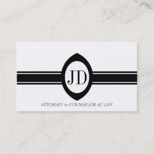 Cartão De Visita Fita do rico do pendente do advogado do advogado