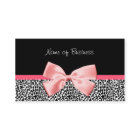 Fita preto e branco na moda do rosa do impressão