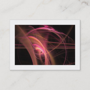Cartão De Visita Flame Fractal 03 (bordado)