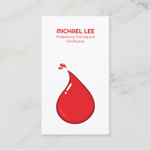 Cartão De Visita Flebotomia QR