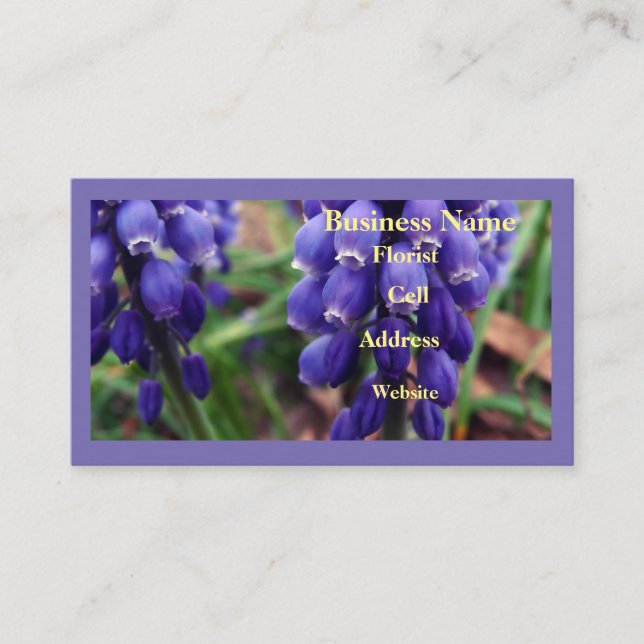 Cartão De Visita Flex Hyacinth (Frente)