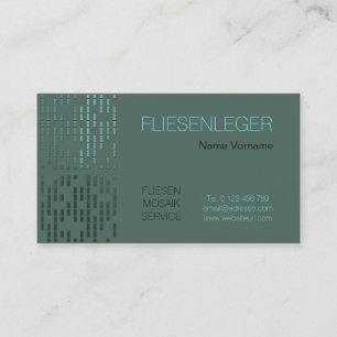 Cartão De Visita fliesenleger