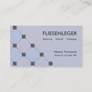 Cartão De Visita fliesenleger