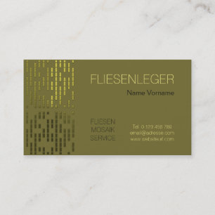 Cartão De Visita fliesenleger