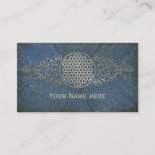 Cartão De Visita Flor de DES Lebens da vida/Blume - vintage X