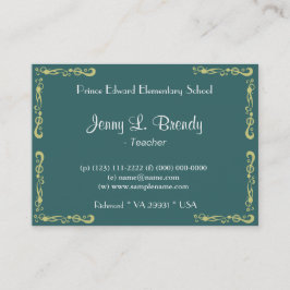 Cartão De Visita Flor de orquídea rosa, fotografia floral