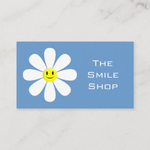 Cartão De Visita Flor de Sorriso Bonito