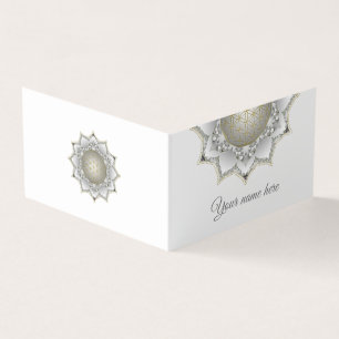 Cartão De Visita Flor De Vida - Blossomas Mandala 1