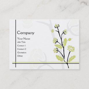 Cartão De Visita Flor do primavera