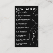 Flor Preta no Ombro de Menina Cuidados Pós-Tatuage