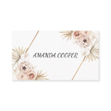 Floral de Cor de Água Feminina Rosa Esbranquiçada 