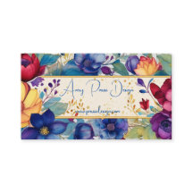 Floral em Aquarela Vintage