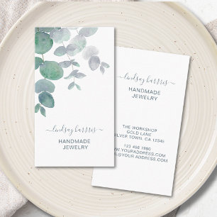 Cartão De Visita Floral Jeweler