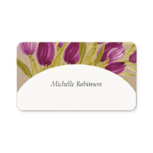 Flores de Tulipa em Aquarela Elegantes Profissiona