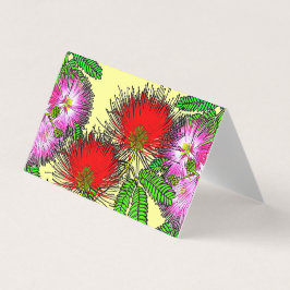 Cartão De Visita Flores nativas do Brasil