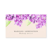 Flores violetas do Lilac da aguarela