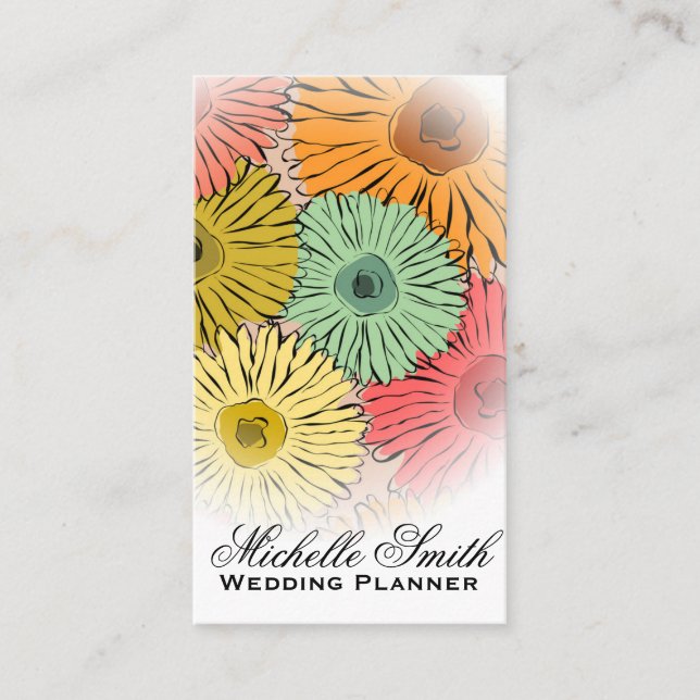 Cartão De Visita Florestais floristas floristas (Frente)