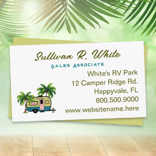 Cartão De Visita Florida RV Sales Camping Travel Trailer