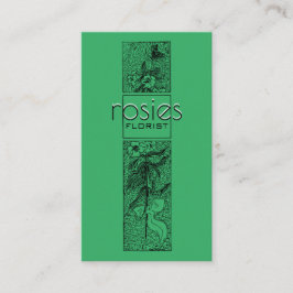Cartão de visita florista
