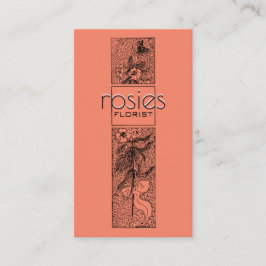 Cartão de visita florista