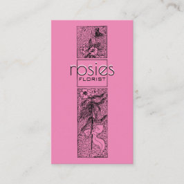 Cartão de visita florista
