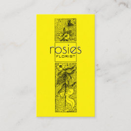 Cartão de visita florista