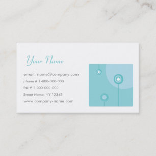 Cartão De Visita Floristics