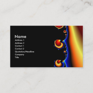 Cartão De Visita Flotsam Goodega - Fractal