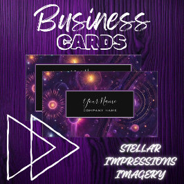 Cartão De Visita Fluxo Radiante