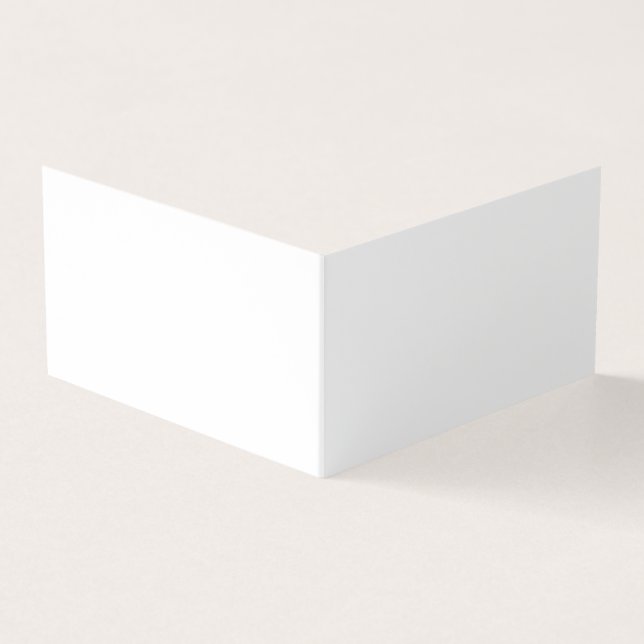 Cartão De Visita Folded Business Card (Exterior)