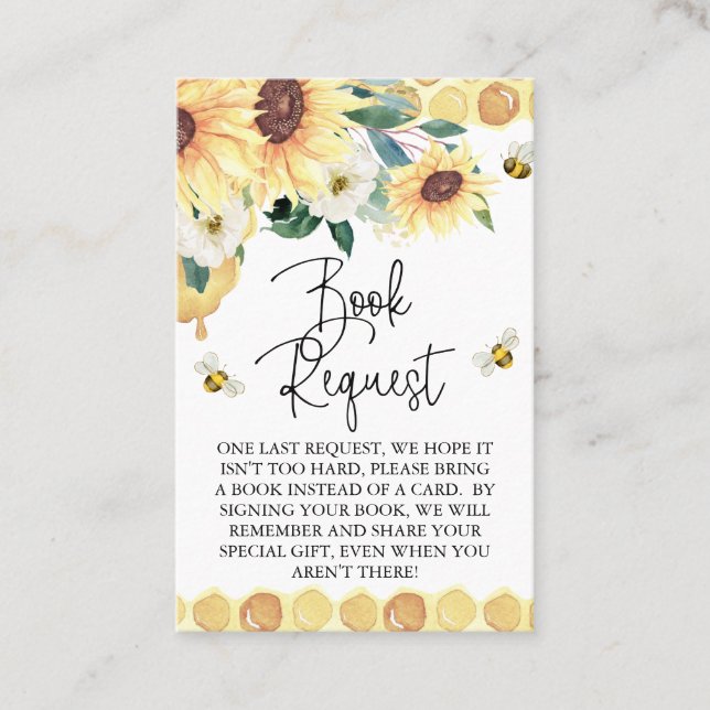 Cartão De Visita Folha de Chás de fraldas de Girassóis Inserir Soli (Frente)