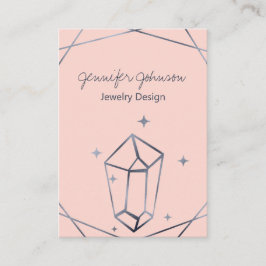 Cartão De Visita Folha de Cinza Escura