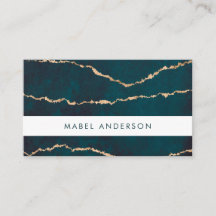 Folha Dourado da gasolina azul abstrata moderna