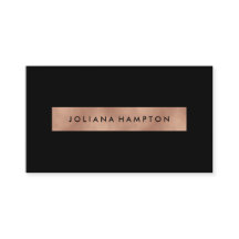 Folha metálica rosa de luxo preto moderno