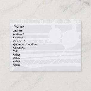 Cartão De Visita Fones de ouvido - carnudos