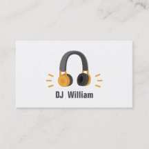 Fones de Ouvido Cinza Laranja DJ Discotecário