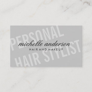 Cartão De Visita Fonte grande / Dinâmica