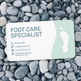Cartão De Visita Foot Care Service