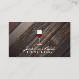 Cartão De Visita Fora vinho de  