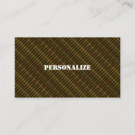 Cartão De Visita Forças Armadas Militares Recrutador Camo Gun Brown