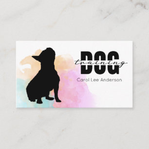 Cartão De Visita Formação de cães