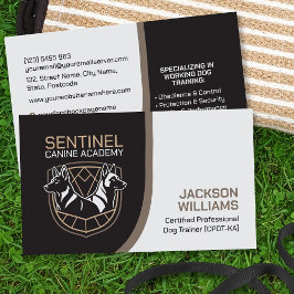 Cartão De Visita Formação K9 - Treinador de Cães - Comportador Cani